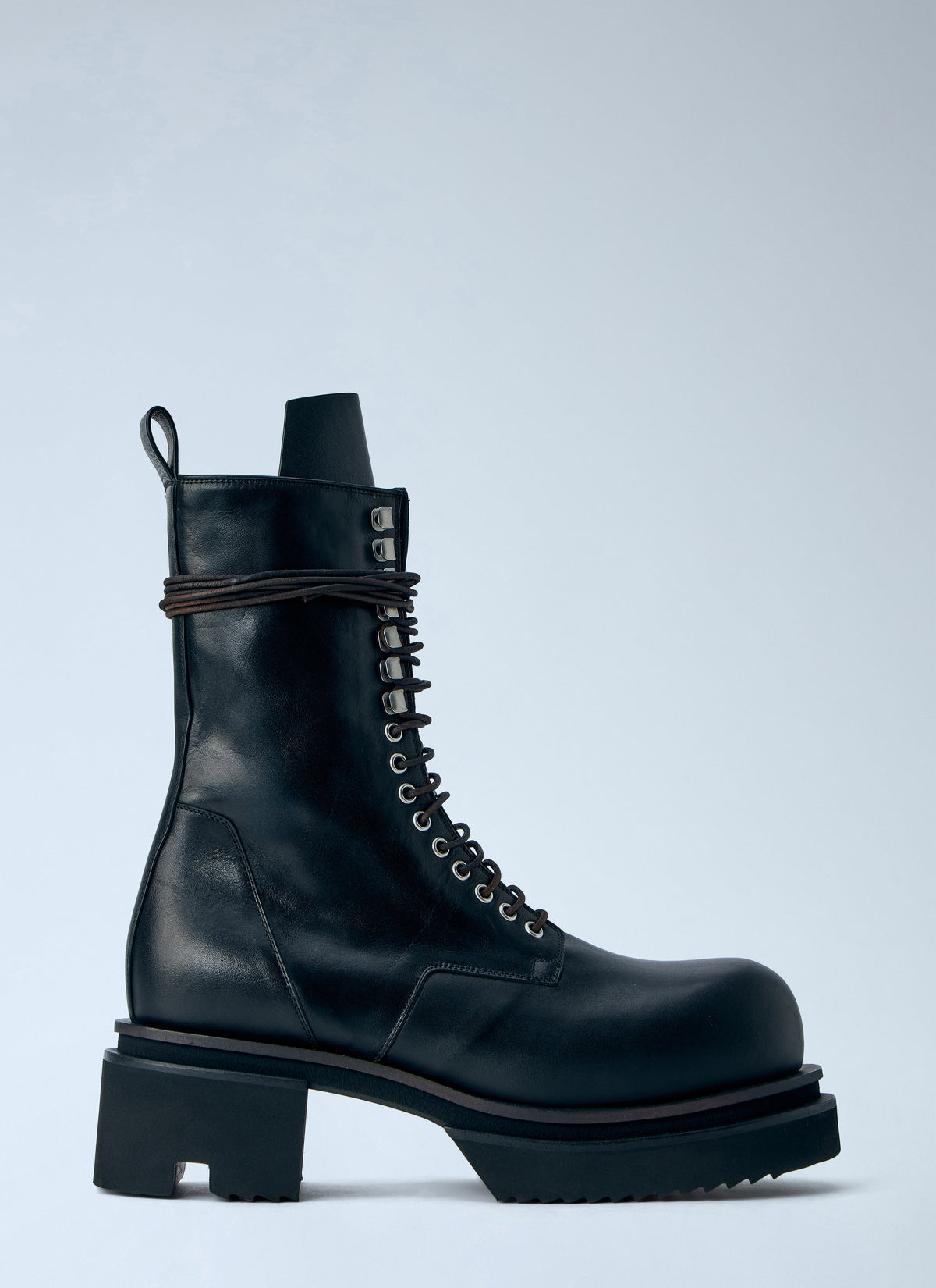 Rick Owens Rick Owens Men Bogun Lace Up Boots