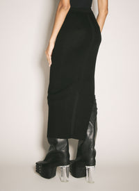 Rick Owens Rick Owens Women Rib Maxi Skirt