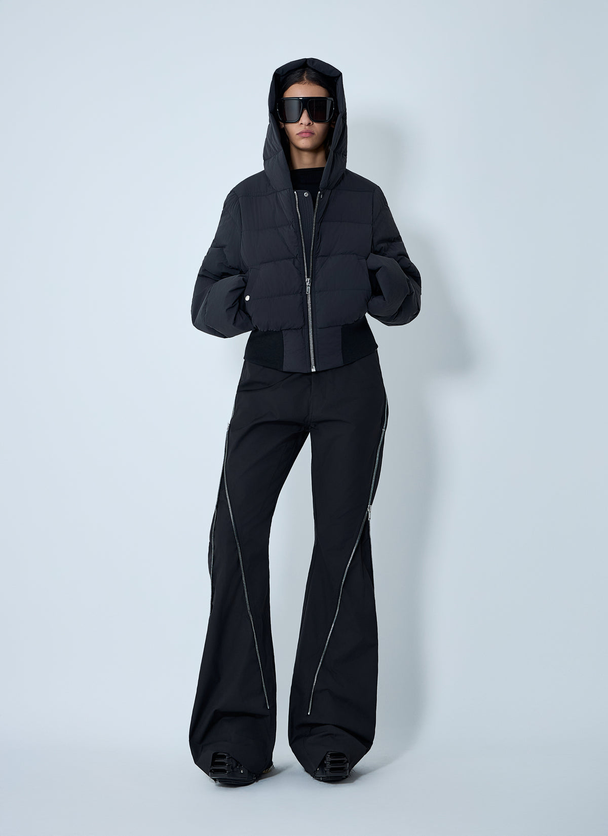 Rick Owens Women Hooded Down Jacket
