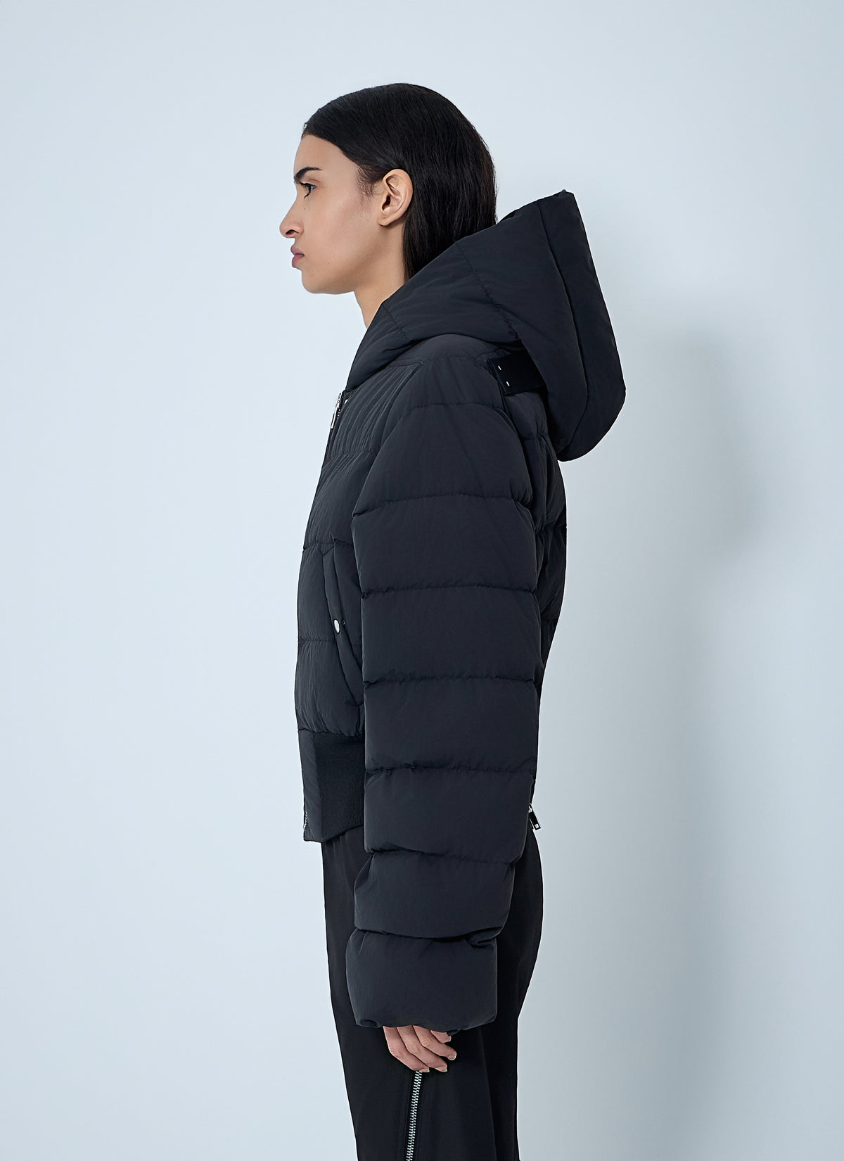Rick Owens Women Hooded Down Jacket