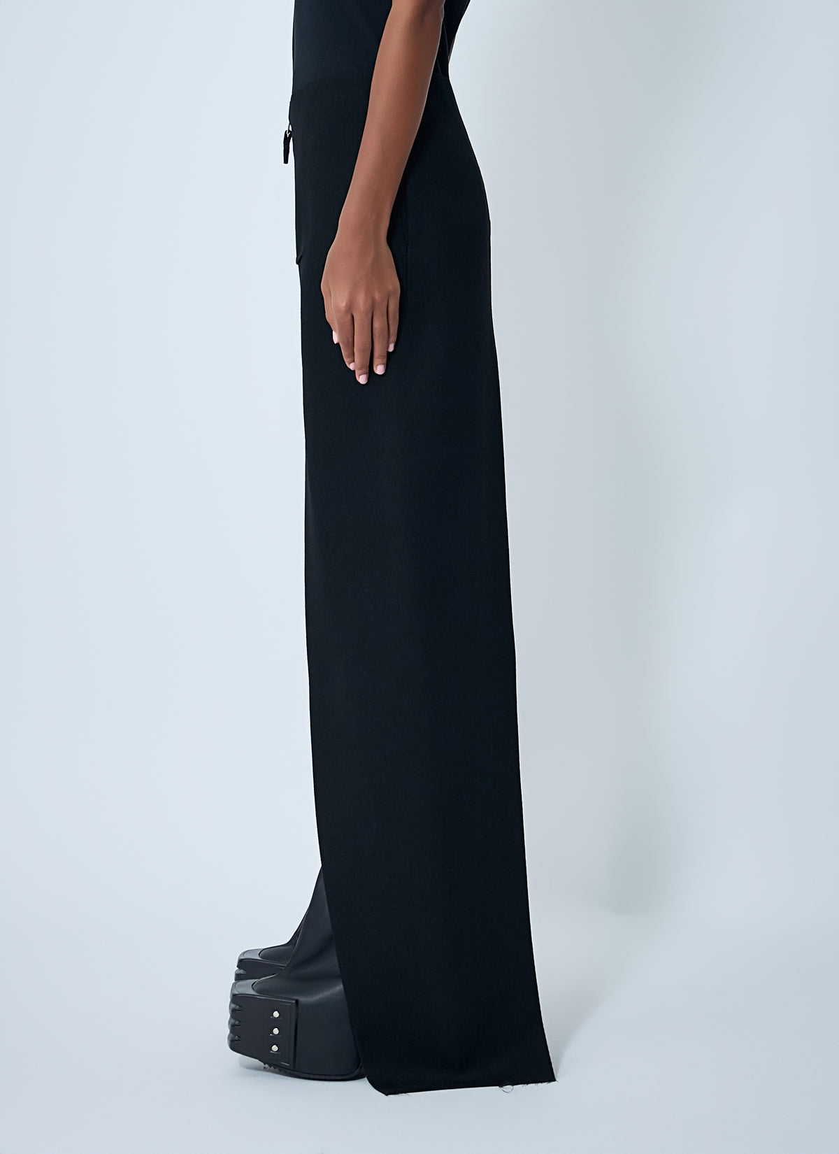 Rick Owens Women Sliced Maxi Skirt