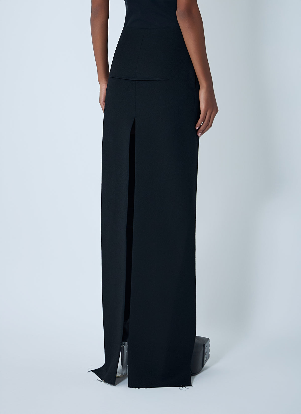 Rick Owens Women Sliced Maxi Skirt
