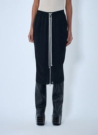 Rick Owens Rick Owens Women Elasticated Midi Skirt
