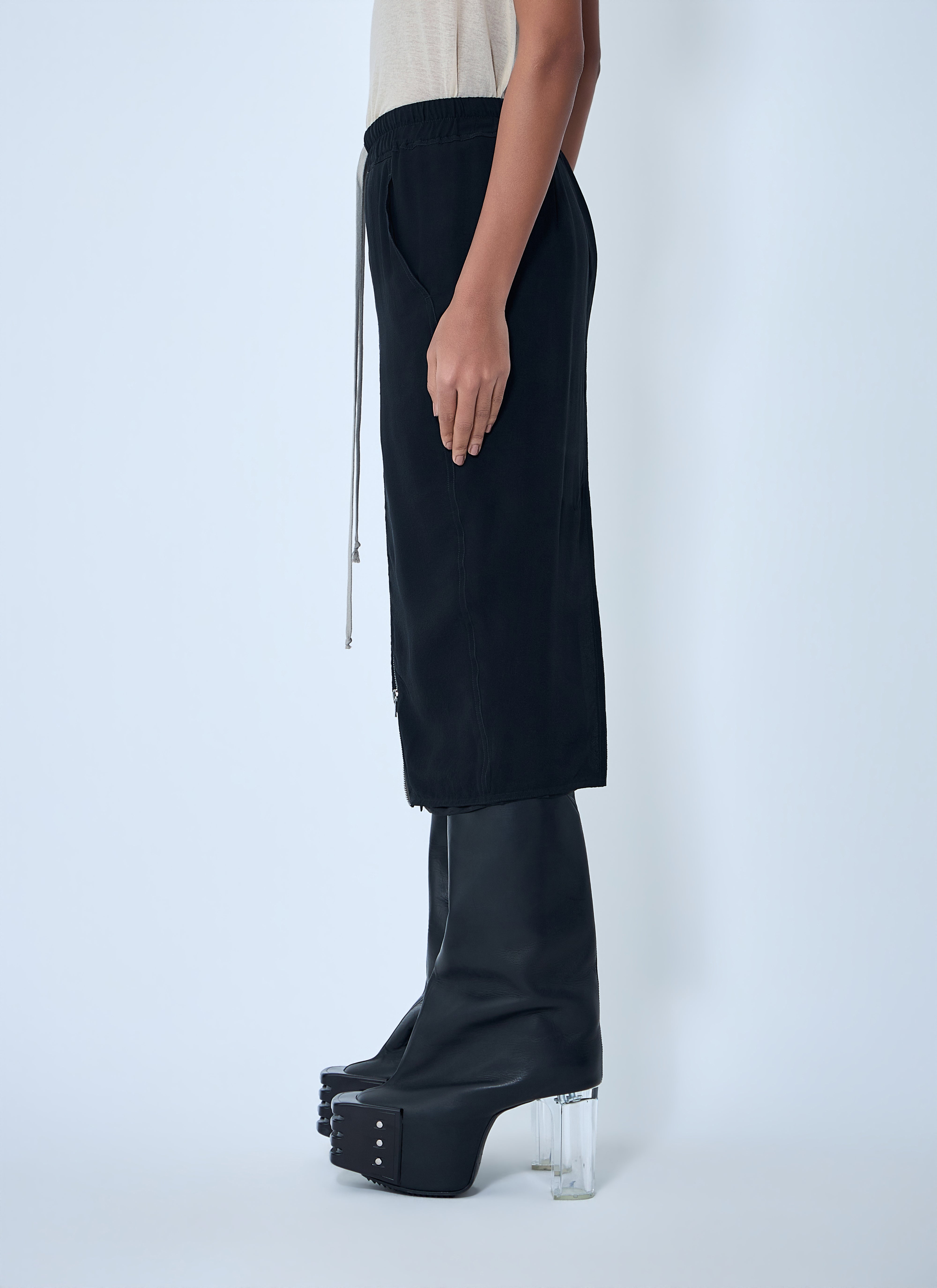 Rick Owens Women Elasticated Midi Skirt – Bluefly