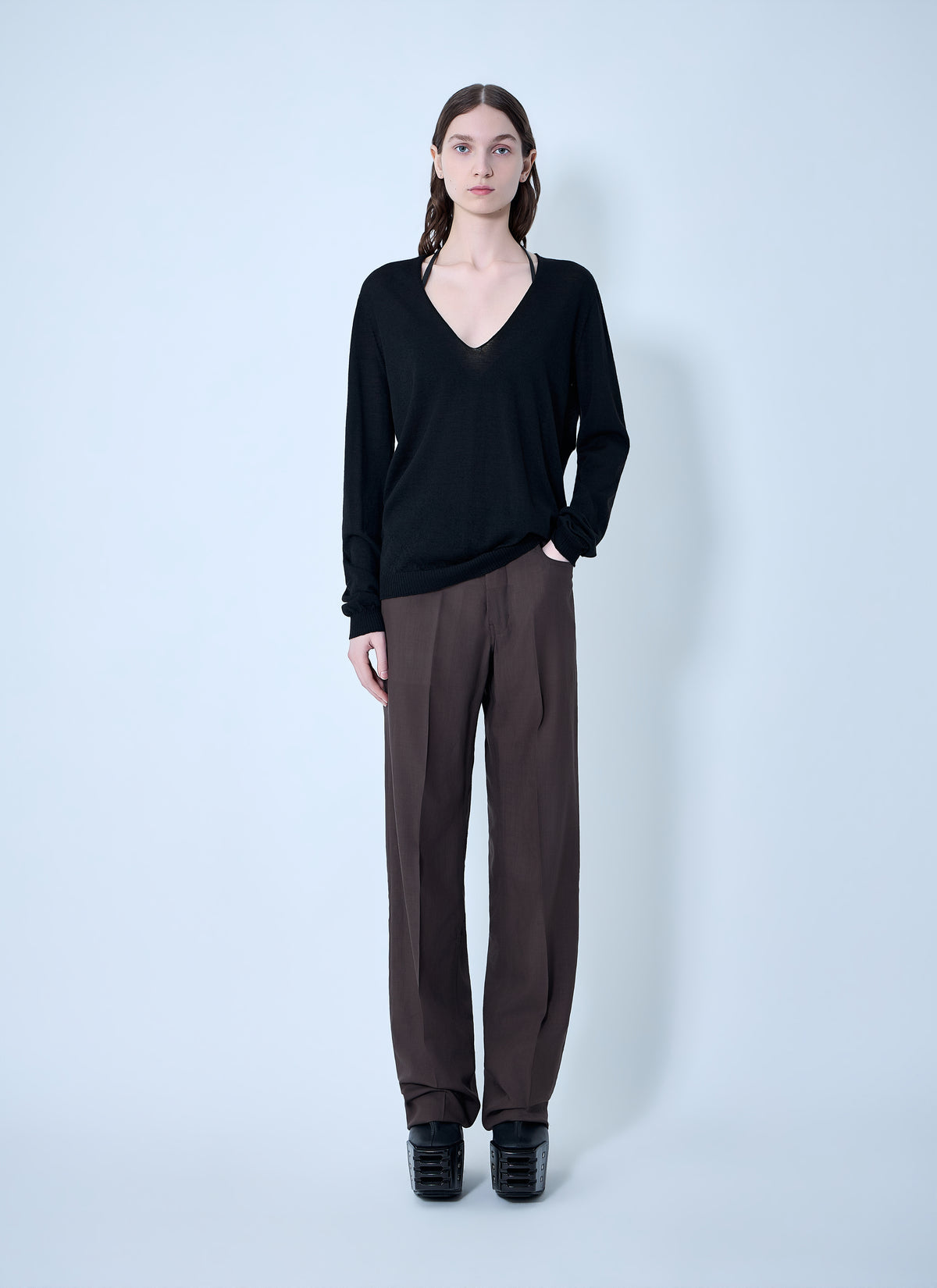 Rick Owens Rick Owens Women V Neck Pull Knit