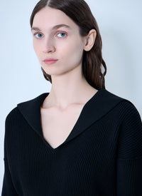Rick Owens Rick Owens Women Dracu Cropped V Knit