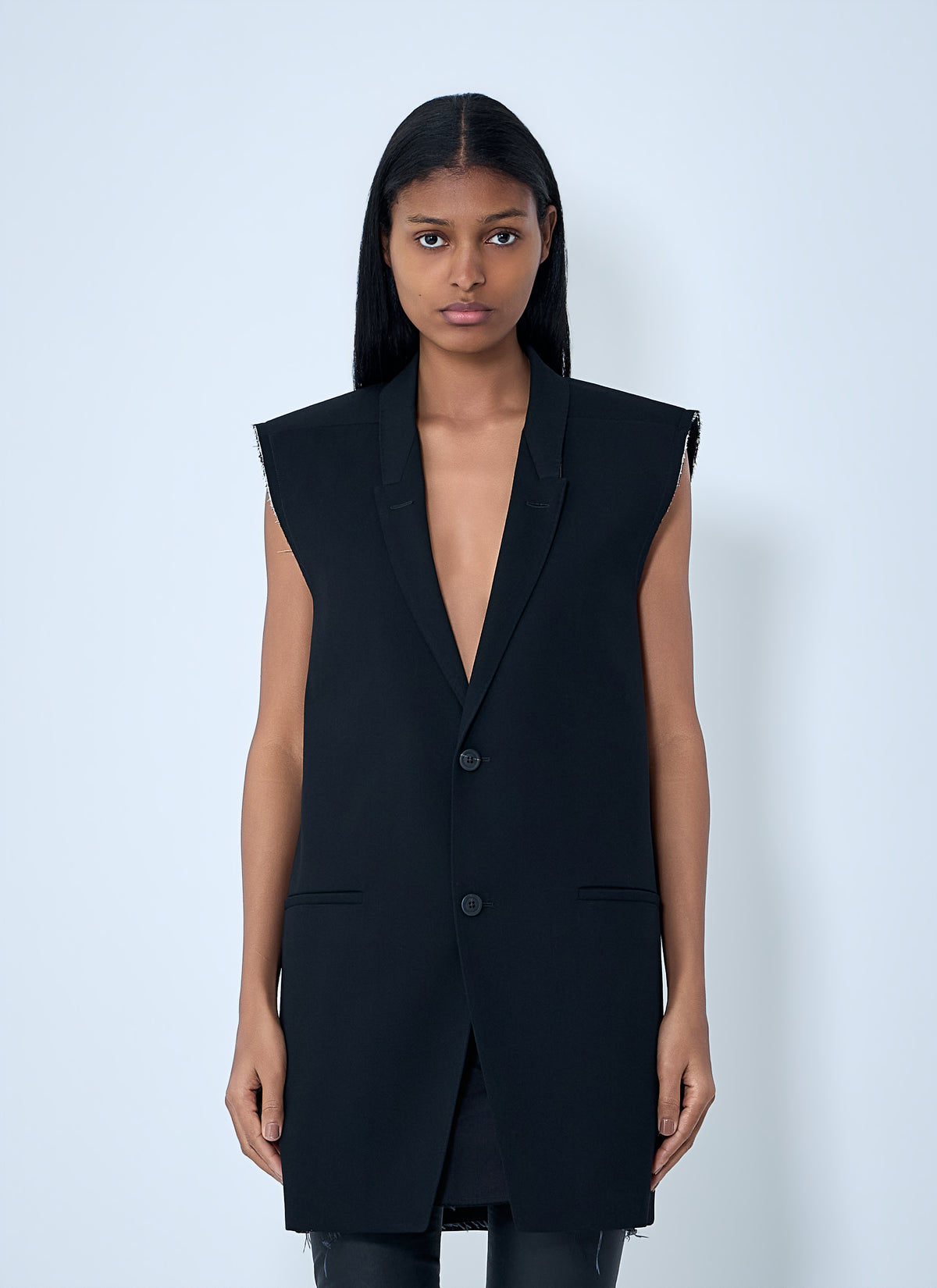 Rick Owens Women Sleeveless Tailored Blazer
