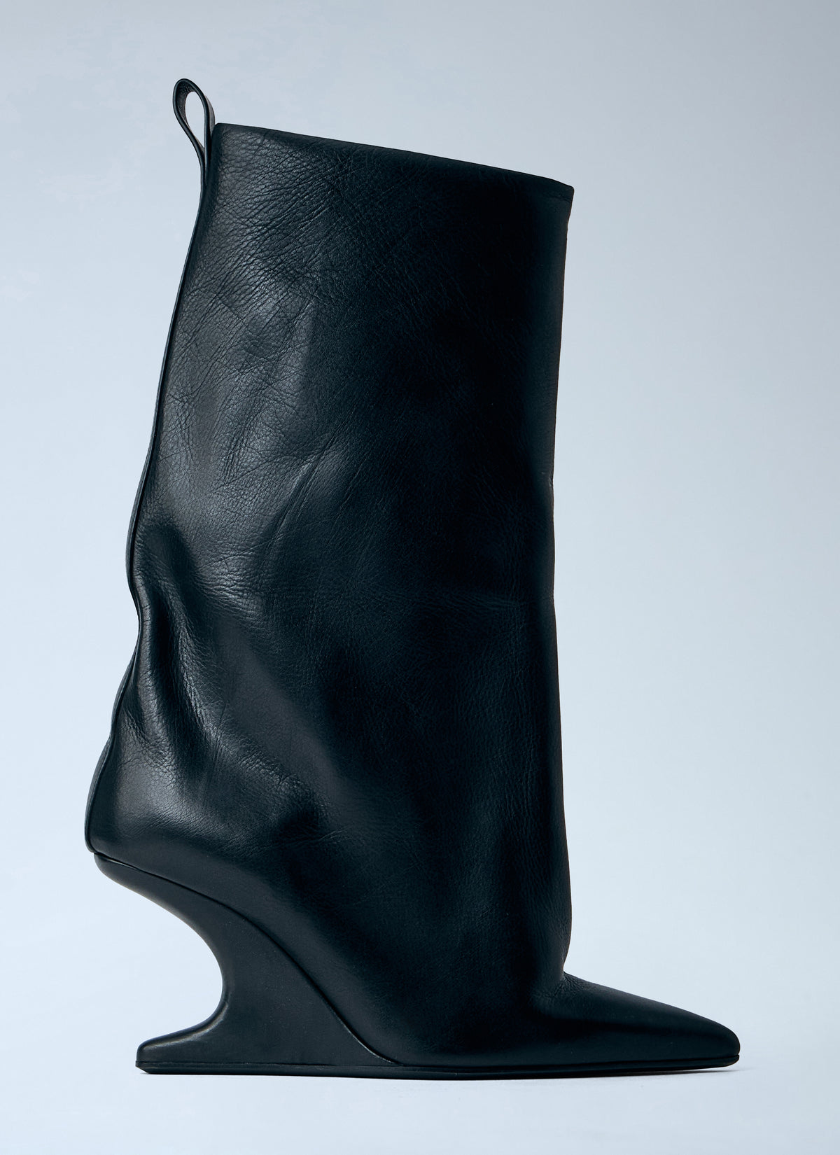 Rick Owens Women Cantilever 8 Sharp Flared Boots