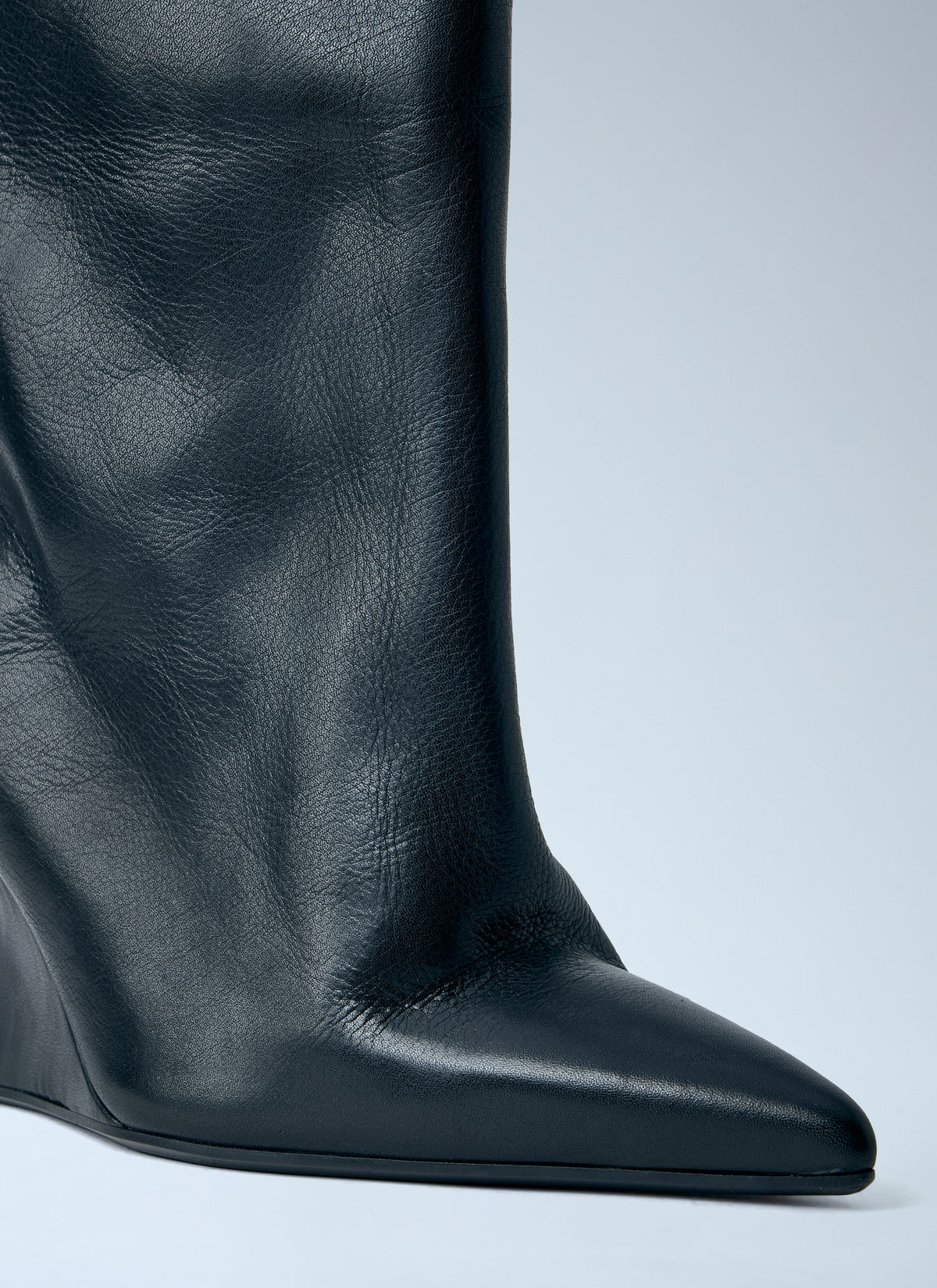 Rick Owens Women Cantilever 8 Sharp Flared Boots