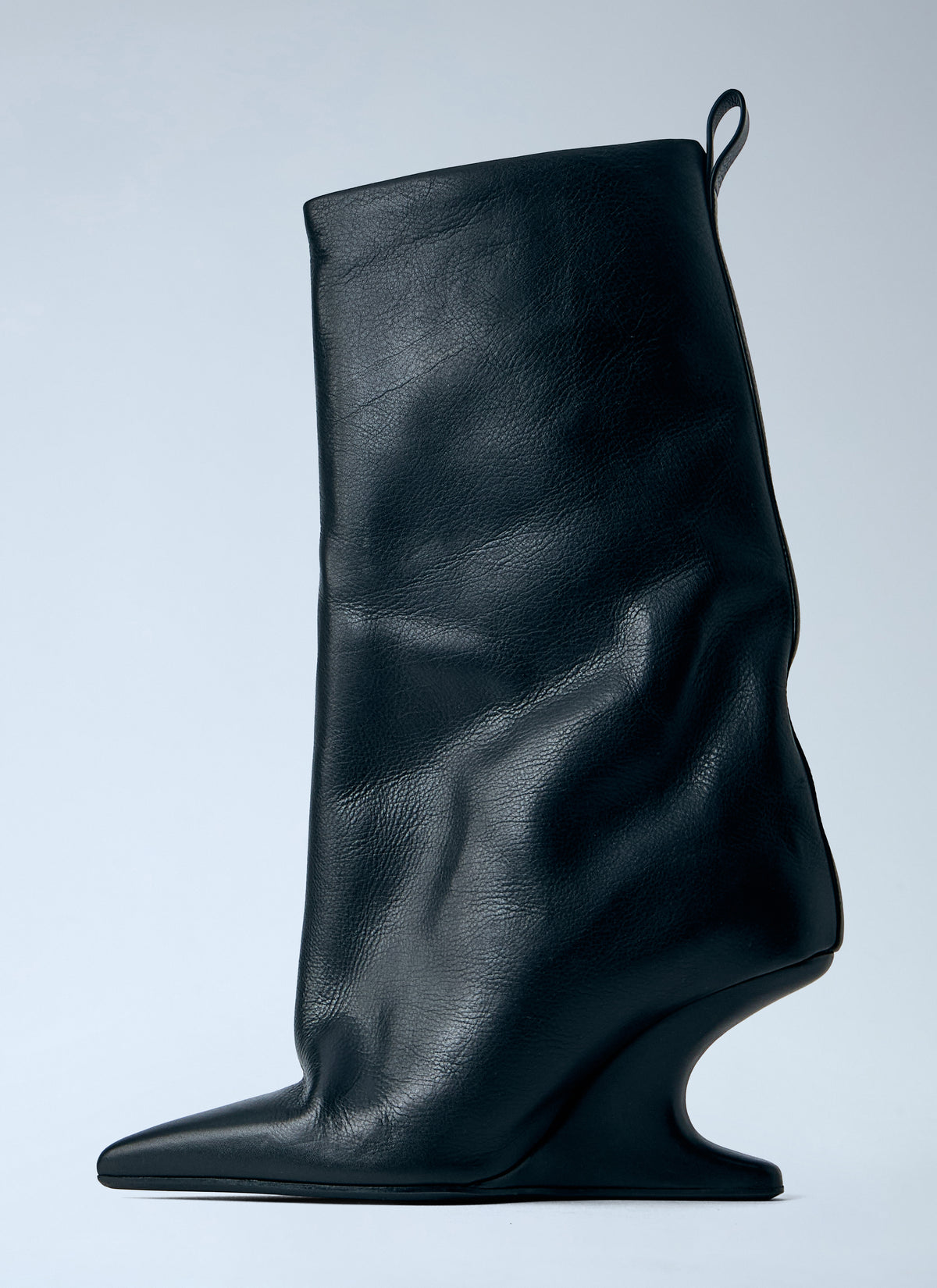 Rick Owens Women Cantilever 8 Sharp Flared Boots