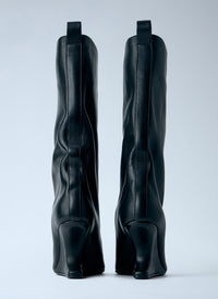 Rick Owens Women Cantilever 8 Sharp Flared Boots