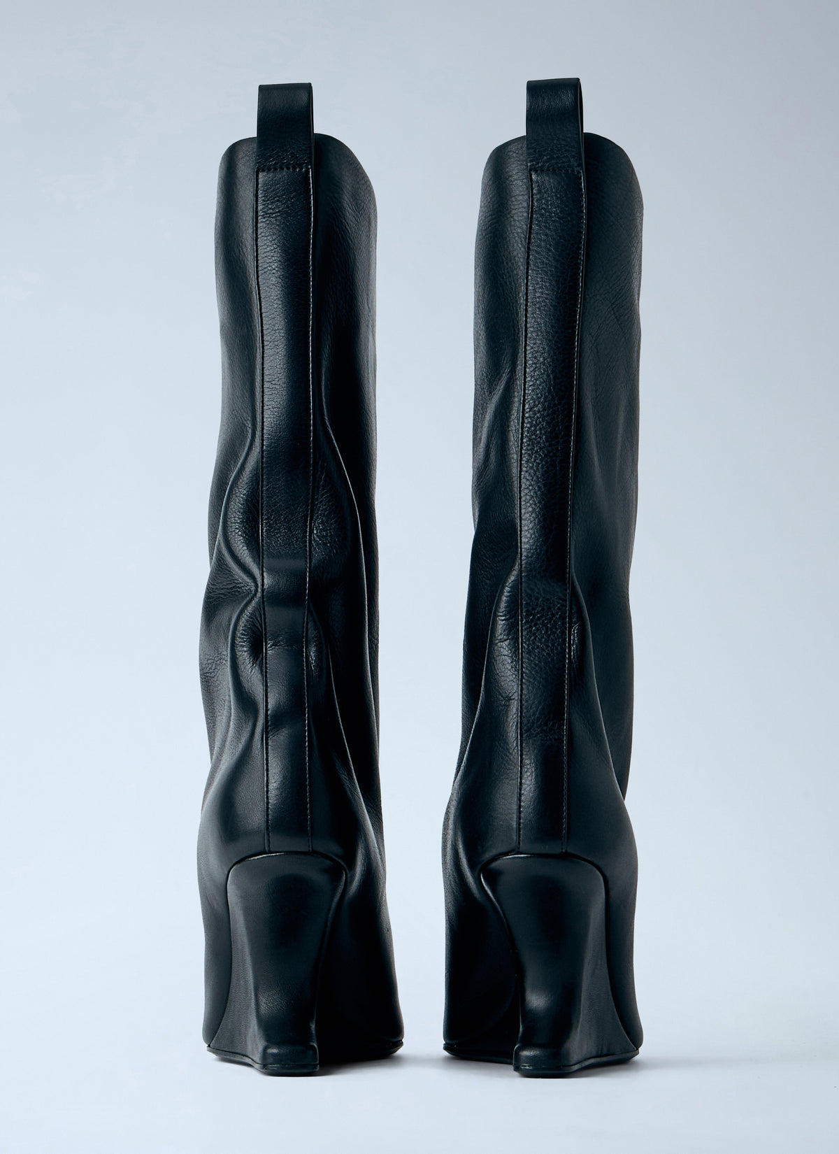 Rick Owens Women Cantilever 8 Sharp Flared Boots