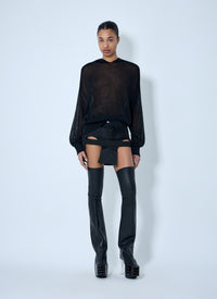 Rick Owens Women Temple Mini Skirt