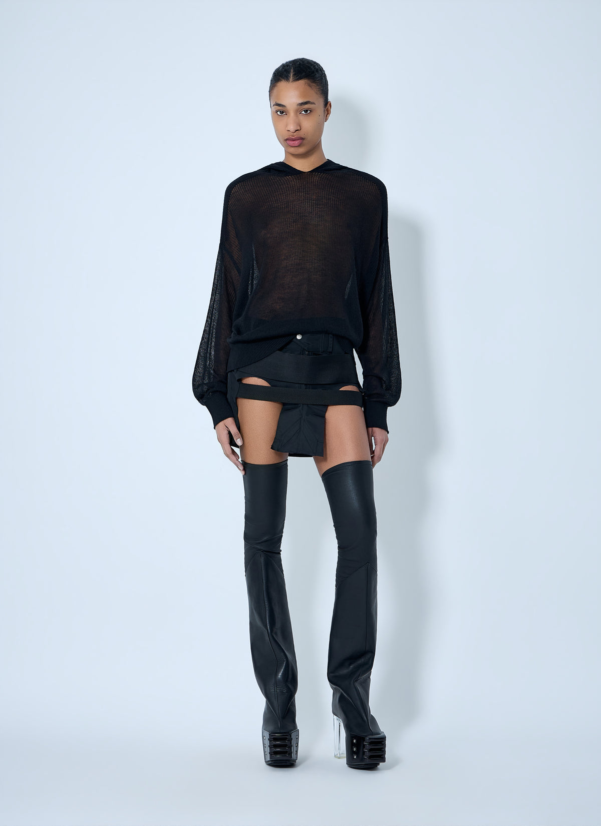 Rick Owens Women Temple Mini Skirt