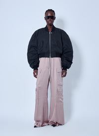 Rick Owens Women Secchia Cropped Flight Bomber Jacket