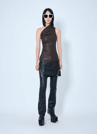 Rick Owens Women Athena One-Shoulder Tank Top