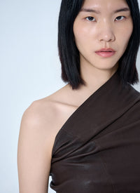Rick Owens Women Athena One-Shoulder Tank Top