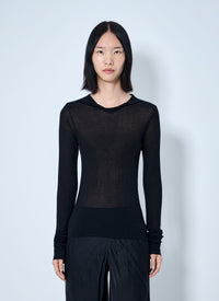 Rick Owens Women Long Sleeve Hooded Top