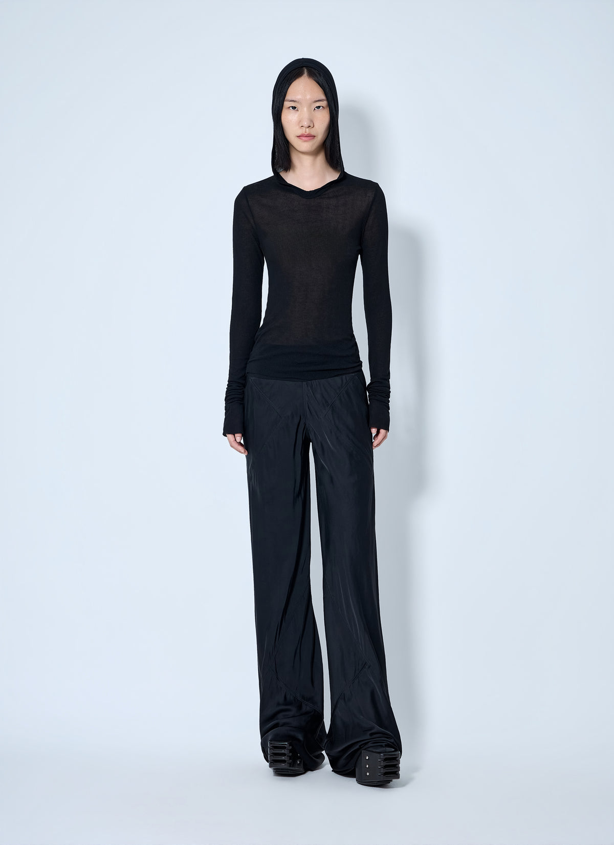 Rick Owens Women Long Sleeve Hooded Top