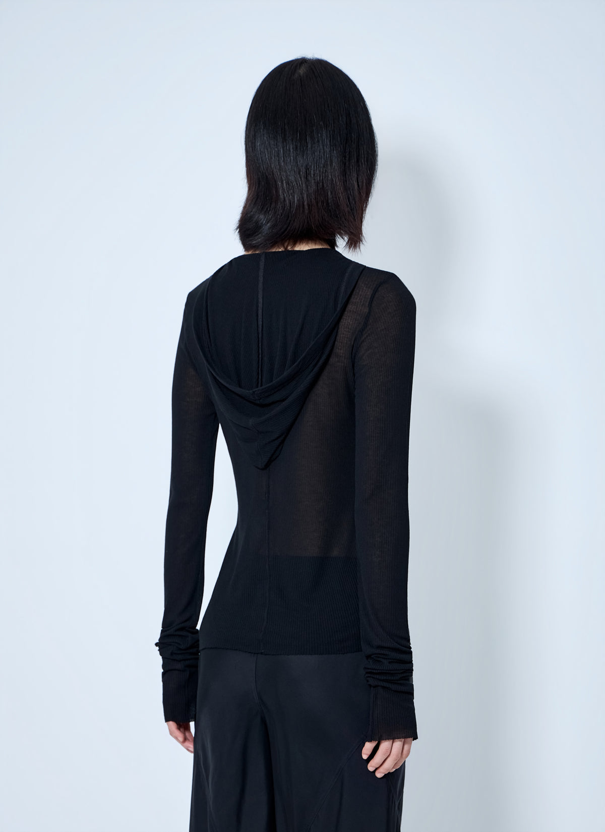 Rick Owens Women Long Sleeve Hooded Top