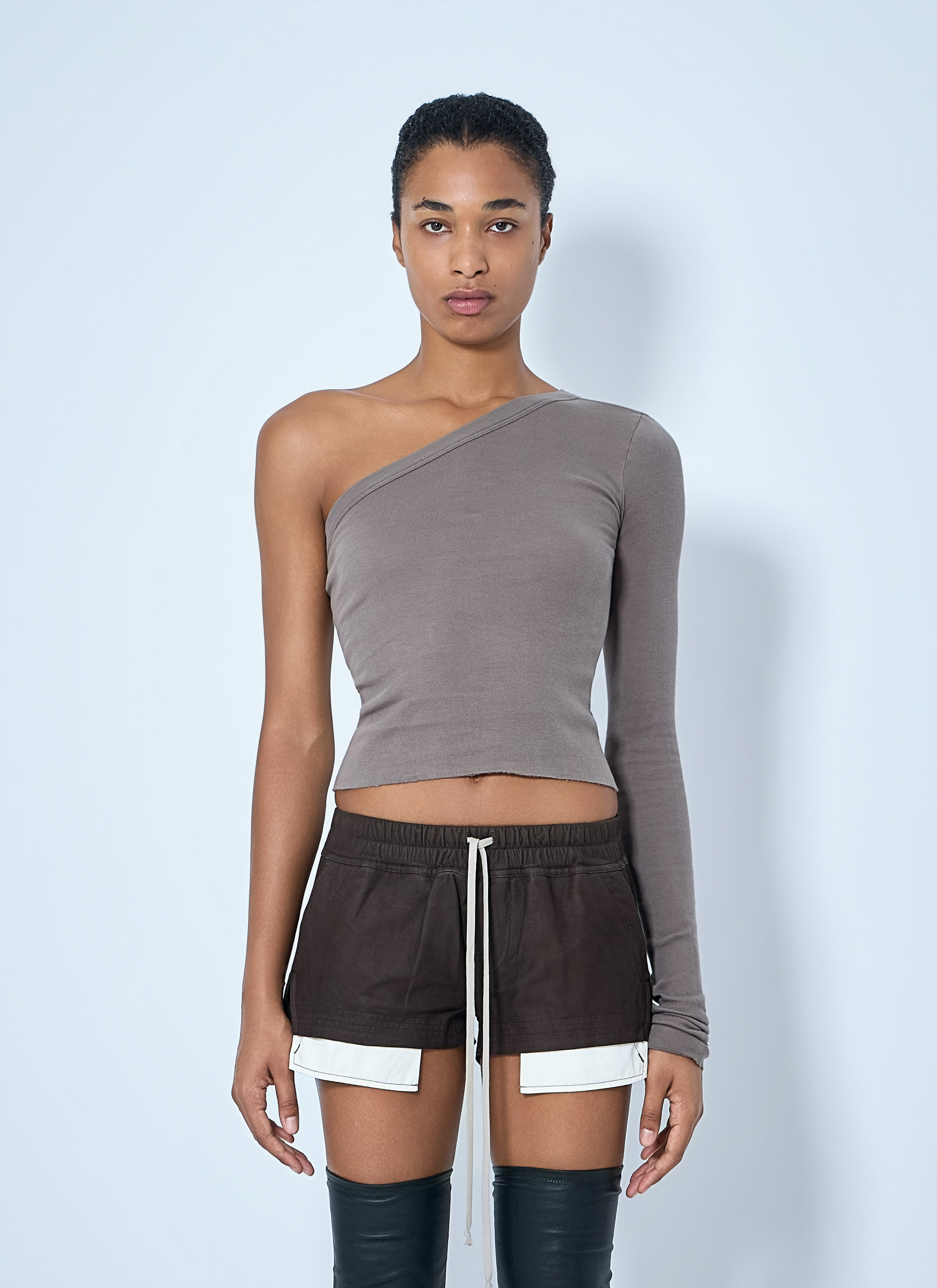 Rick Owens Women Asymmetric Long-Sleeve Top – Bluefly