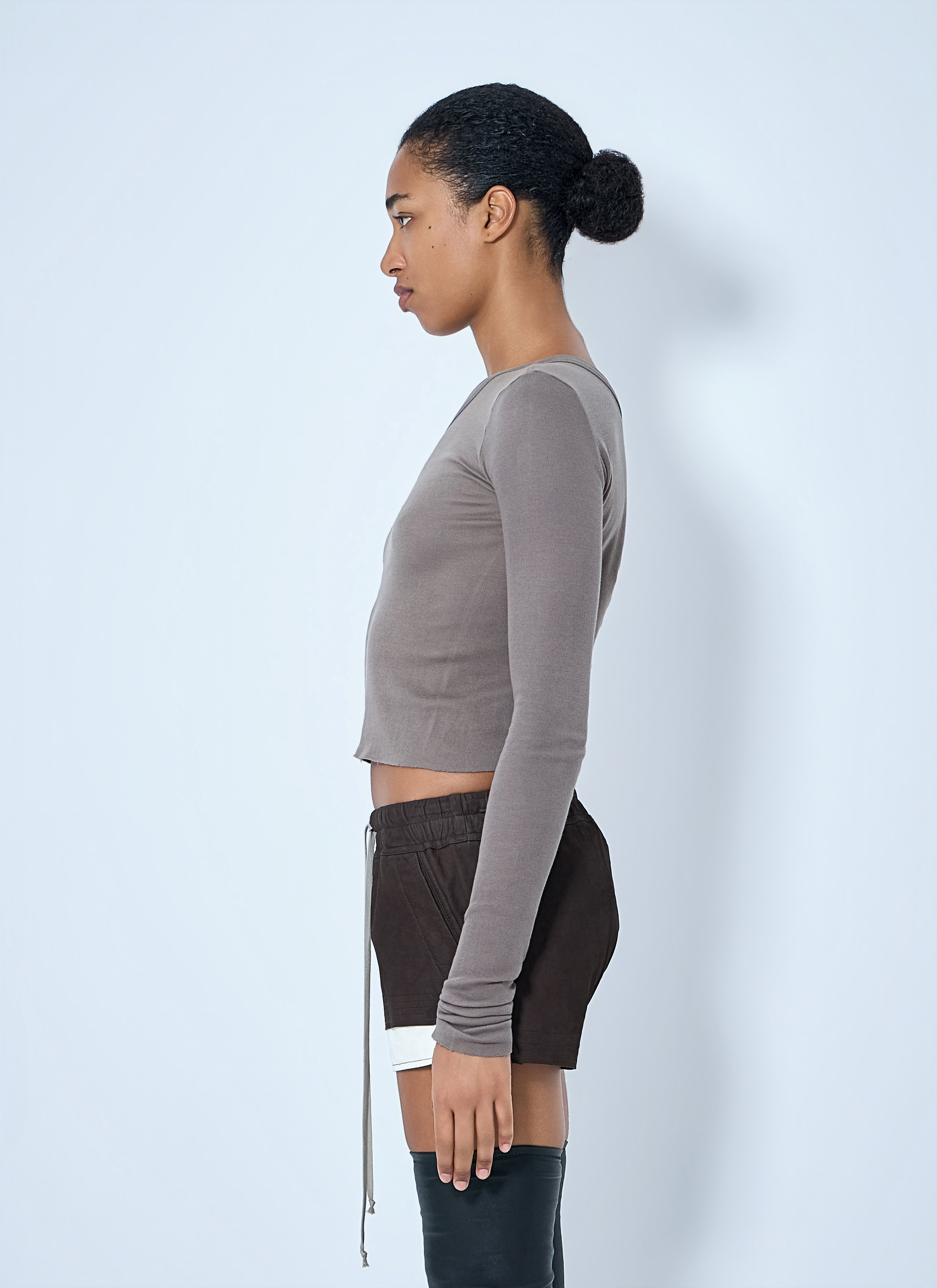 Rick Owens Women Asymmetric Long-Sleeve Top – Bluefly
