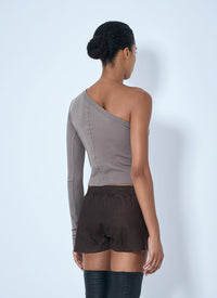 Rick Owens Women Asymmetric Long-Sleeve Top