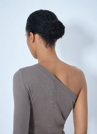 Rick Owens Women Asymmetric Long-Sleeve Top