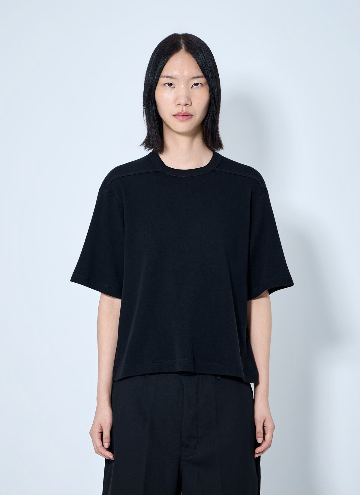 Rick Owens Women Cropped Brad T-Shirt