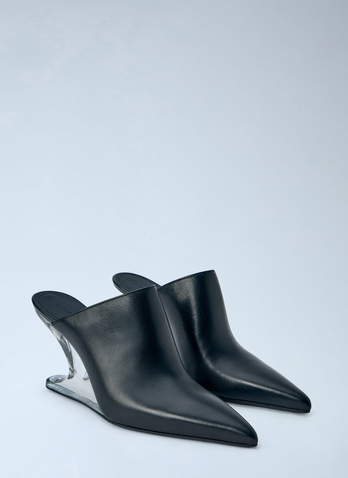 Rick Owens Women Cantilever 8 Sabot Sharp Mules