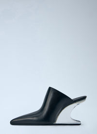 Rick Owens Women Cantilever 8 Sabot Sharp Mules