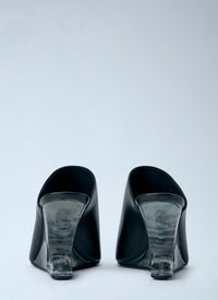 Rick Owens Women Cantilever 8 Sabot Sharp Mules