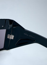 Rick Owens Rick Owens Men Shield-Frame Sunglasses