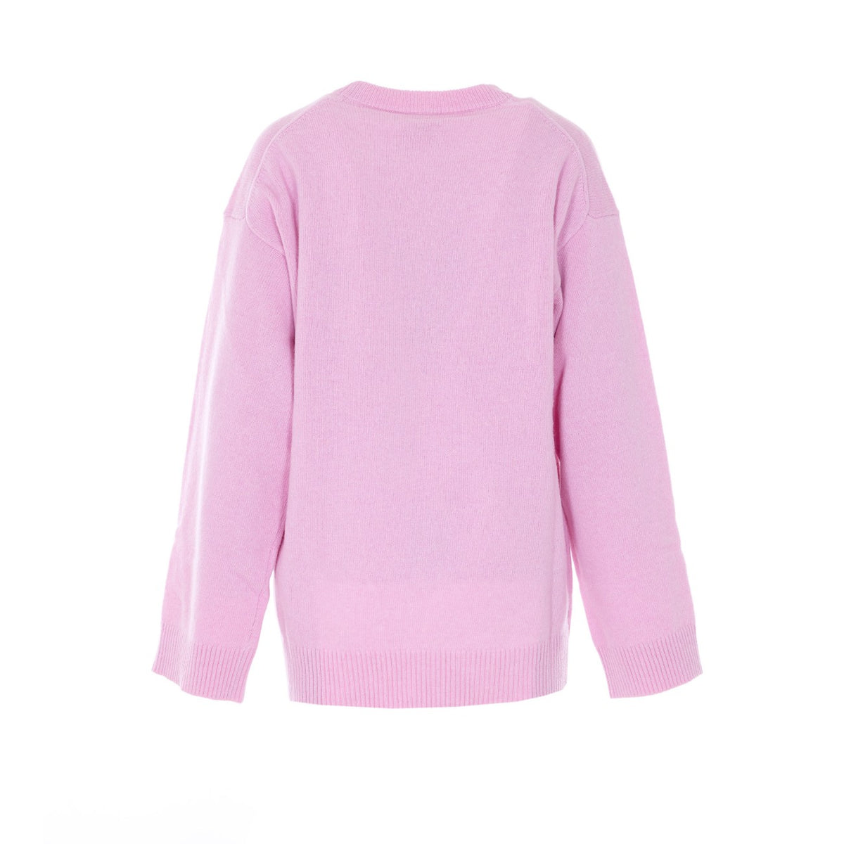 Ganni Ganni Women Ring Of A Roses Print Logo Sweater