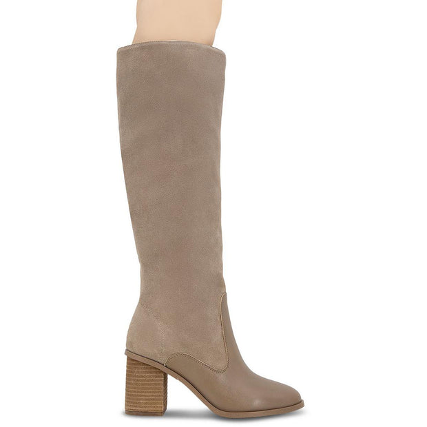 Meadow Womens Suede Tall Knee-High Boots