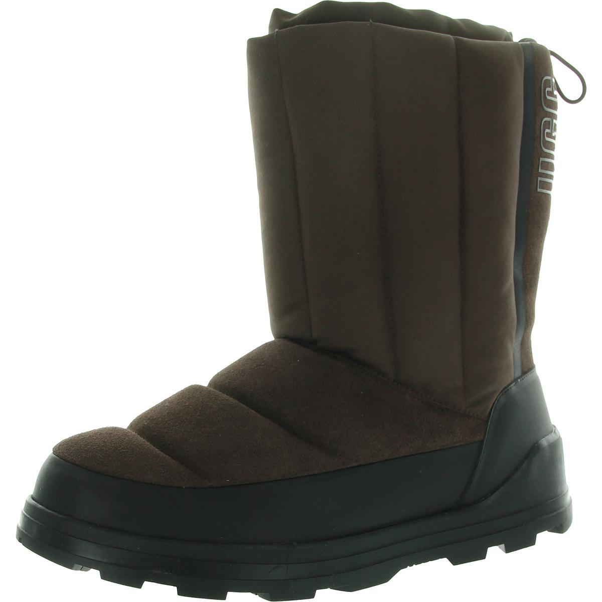Classic Klamath Short Womens Quilted Suede Winter & Snow Boots