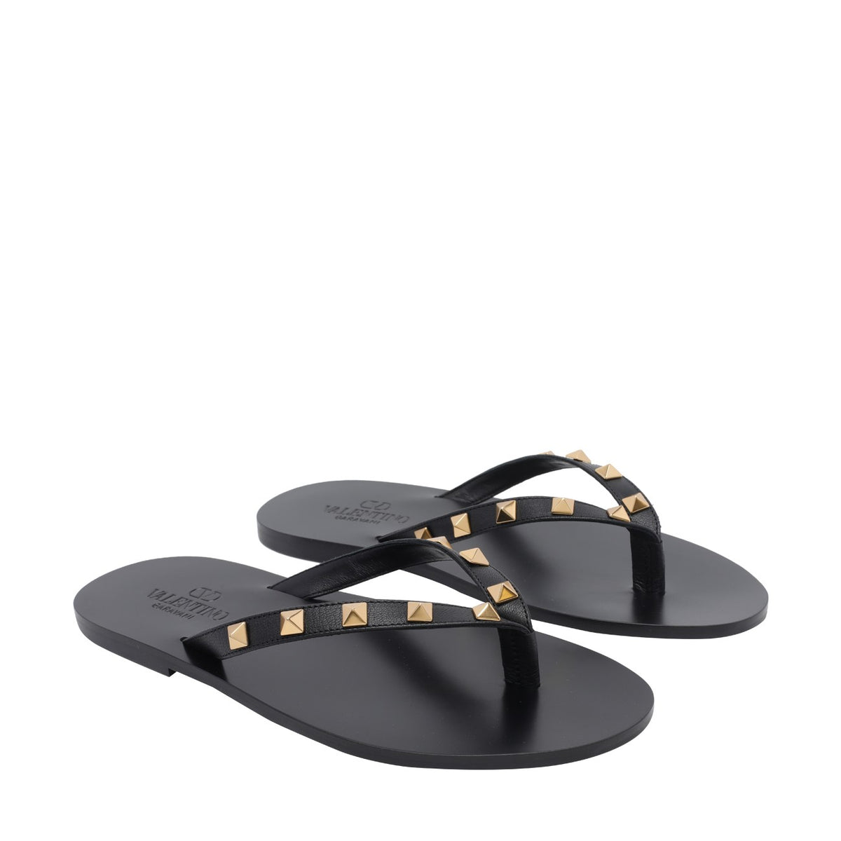 Valentino Garavani Valentino Garavani Men Rockstud Flip Flops