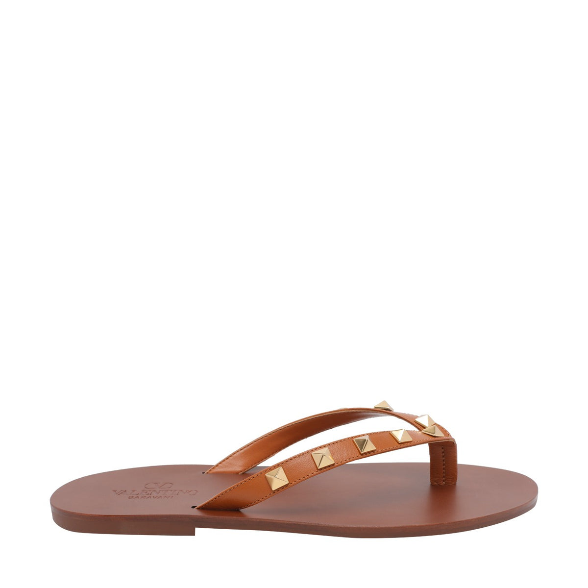 Valentino Garavani Men Rockstud Flip Flops