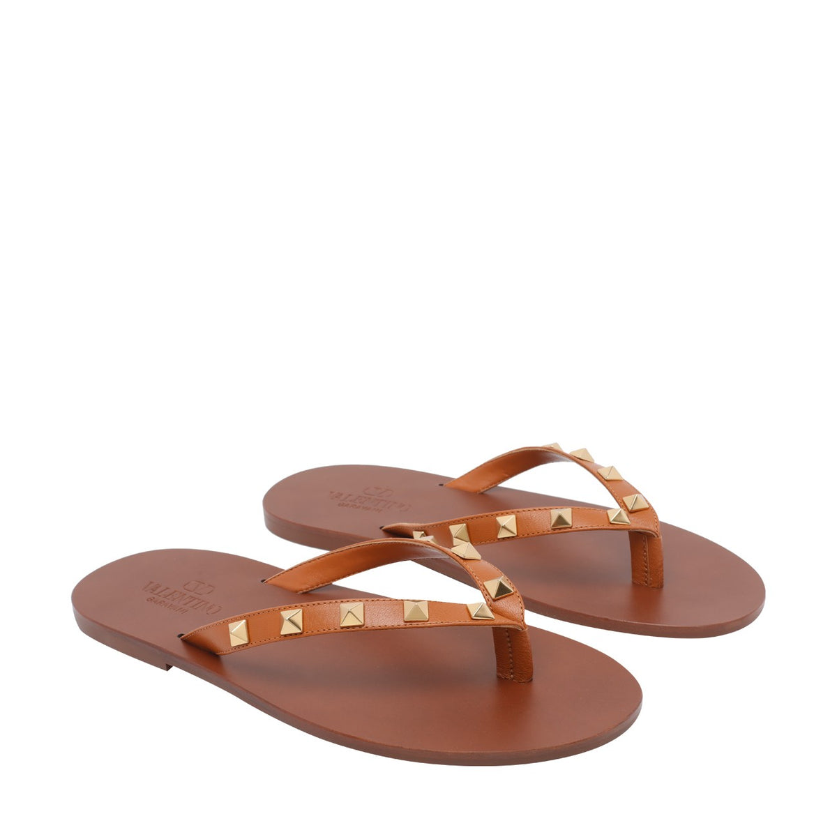 Valentino Garavani Men Rockstud Flip Flops