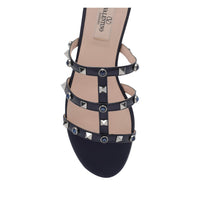 Valentino Garavani Valentino Garavani Women Rockstud With Cabochon Beads Slide Sandals