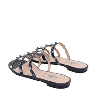 Valentino Garavani Valentino Garavani Women Rockstud With Cabochon Beads Slide Sandals