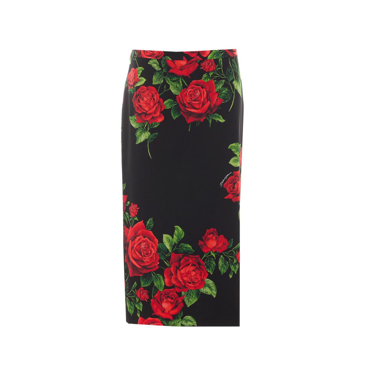 Dolce&Gabbana Dolce&Gabbana Women Roses Print Midi Skirt