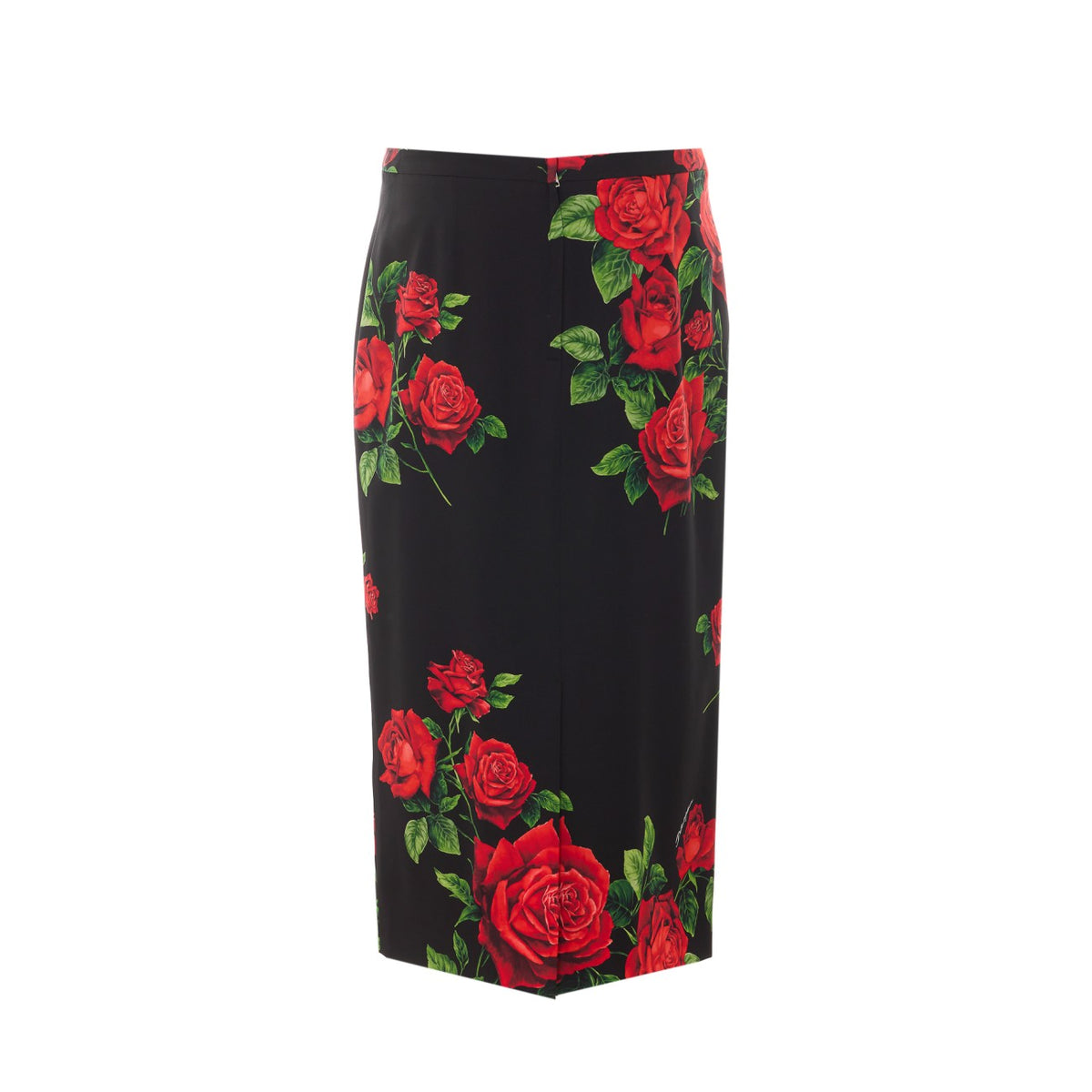Dolce&Gabbana Dolce&Gabbana Women Roses Print Midi Skirt