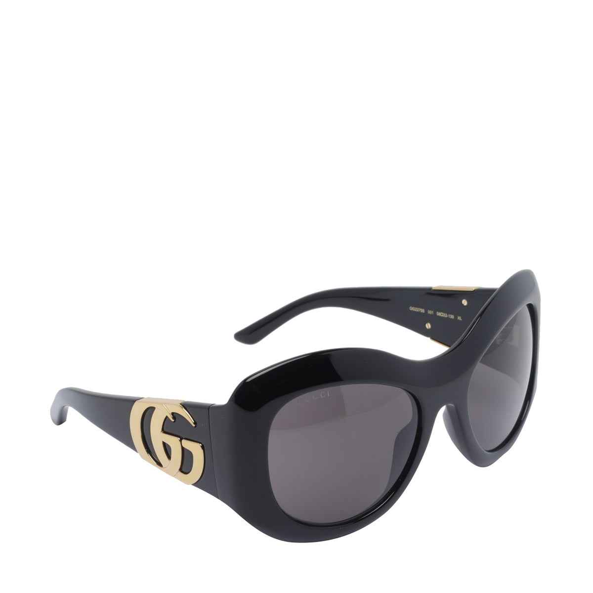 Gucci Women Round Frame Sunglasses With Gg Logo