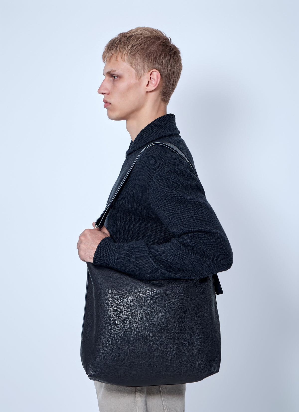 The Row Men Jean Crossbody Bag