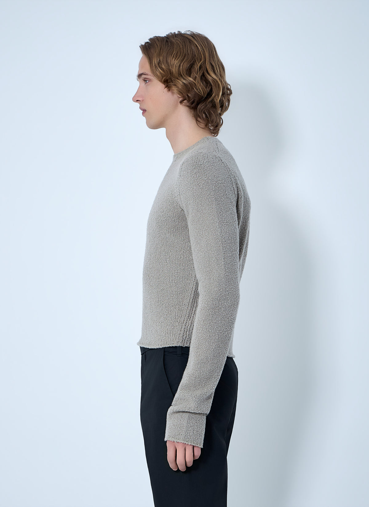 RIER Rier Men Textured Knit Sweater