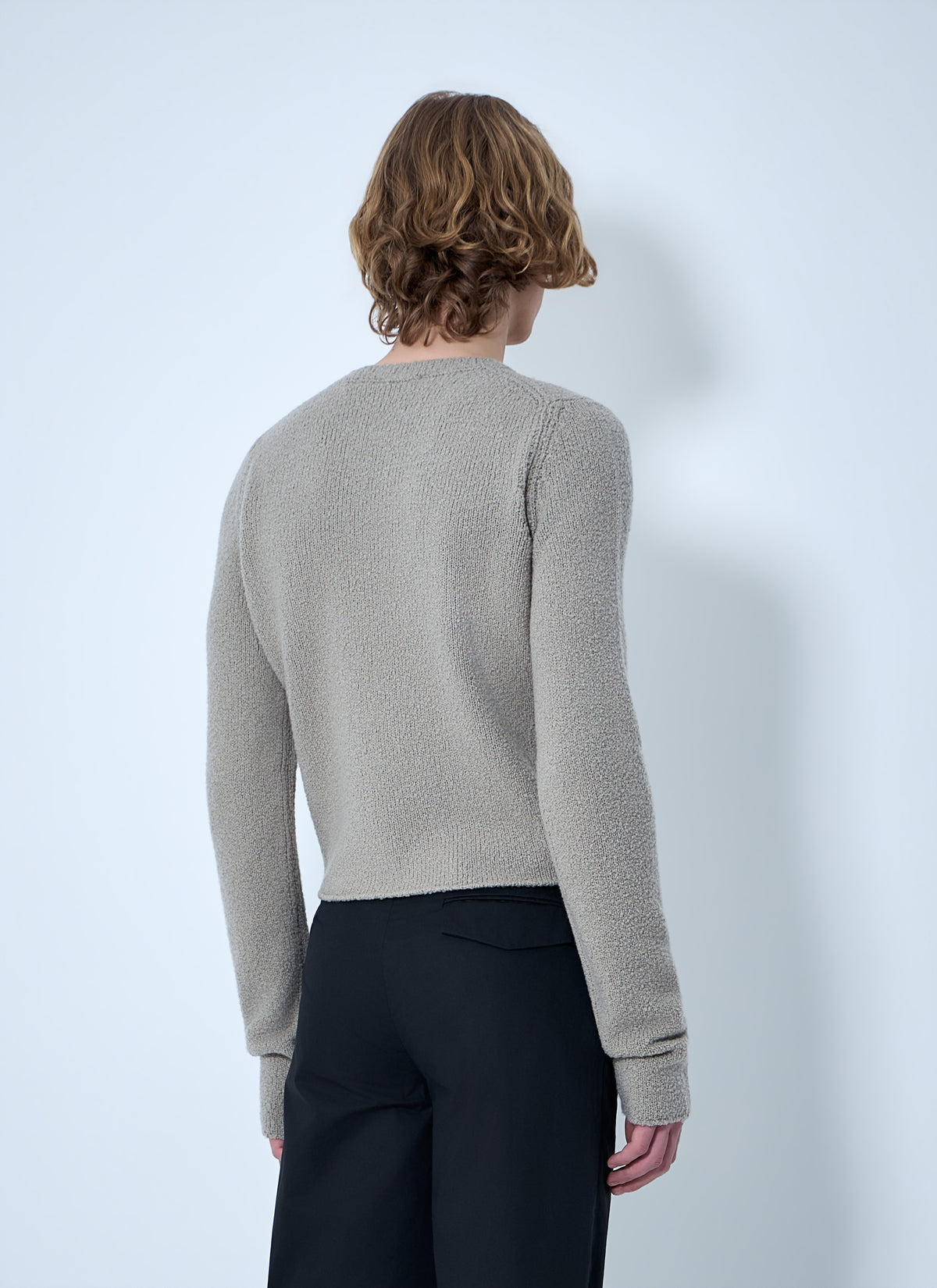 RIER Rier Men Textured Knit Sweater