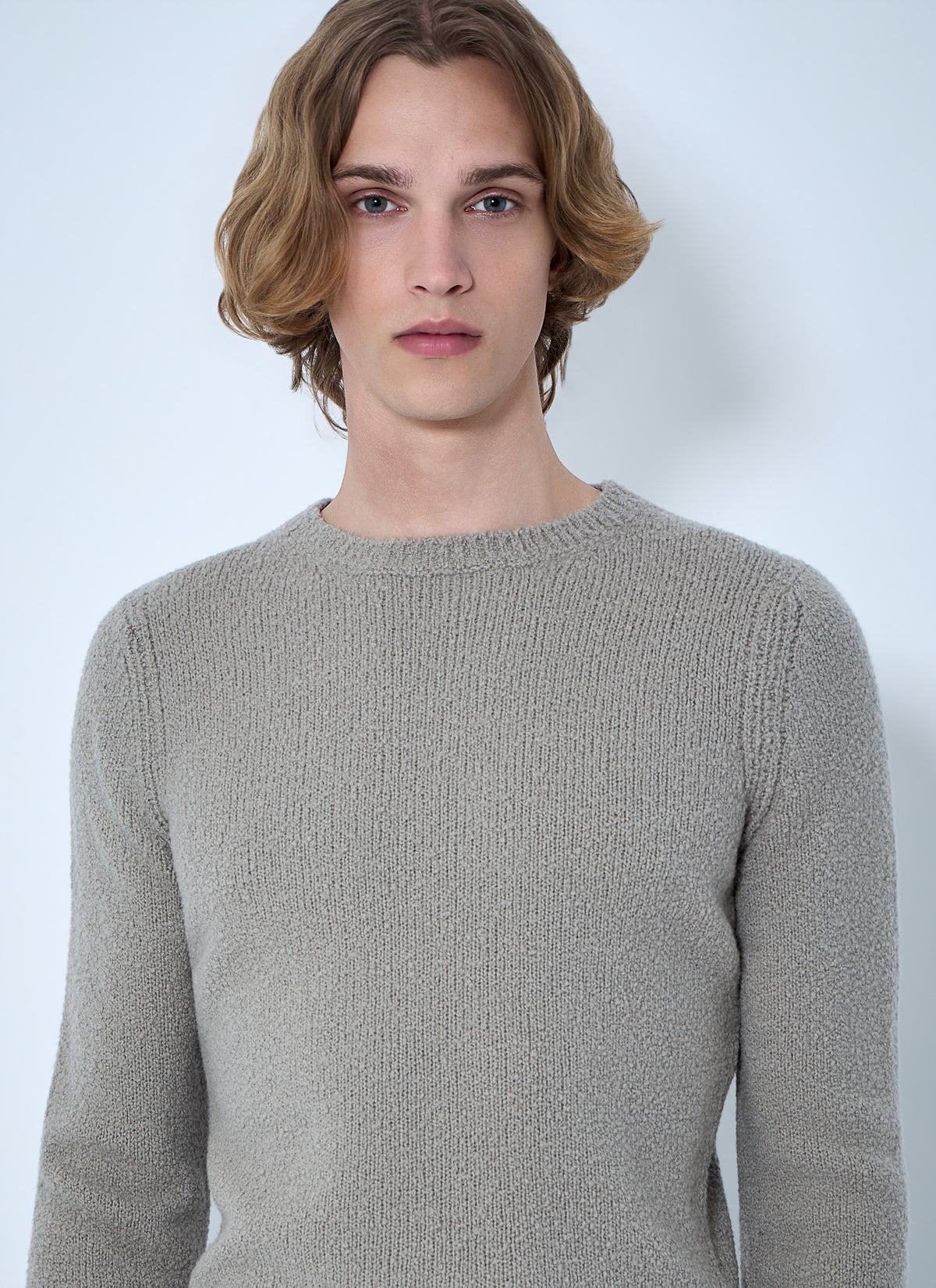 RIER Rier Men Textured Knit Sweater