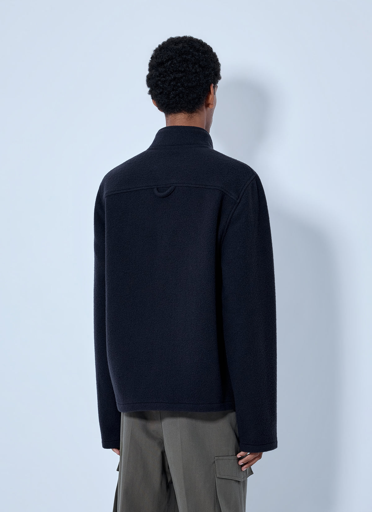 Rier Men Fleece Full Zip Sweatshirt