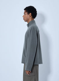 Rier Men Fleece Full Zip Sweatshirt